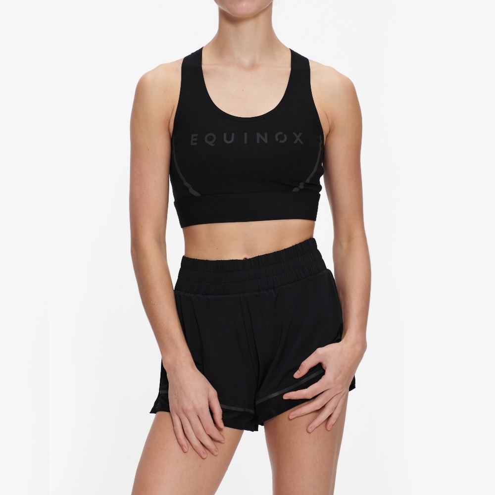 Equinox Performance Sports Bra Size XS Black